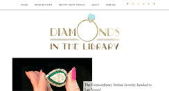 Desktop Screenshot of diamondsinthelibrary.com